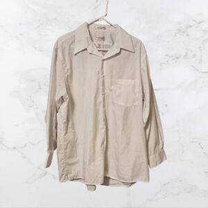 Van Heusen mens 17 32/33 white dress shirt